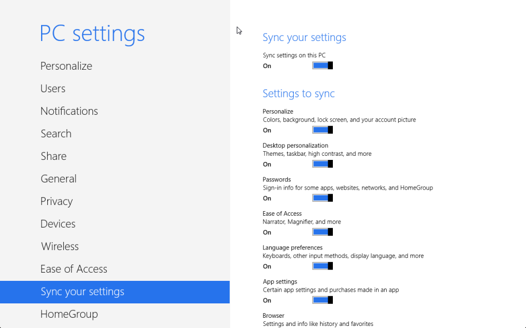 Windows SkyDrive Sync