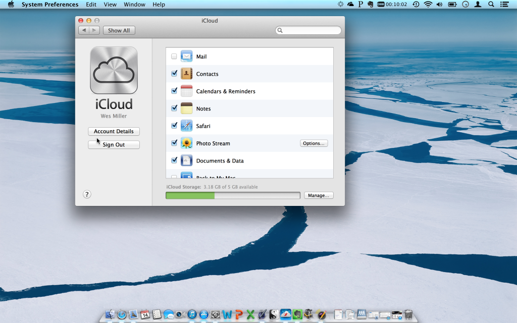 iCloud Sync